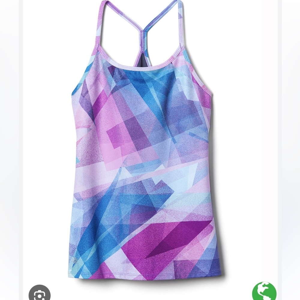 ATHLETA GIRL PRINTED NEXT LEVEL TANK